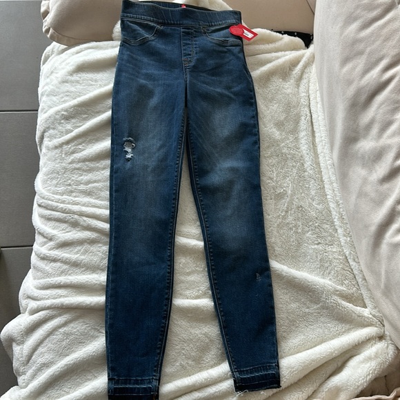 Spanx Distressed Denim High Rise Leggings 
Size: XS - Picture 3 of 9
